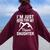 I'm Just Here For Flipping My Daughter Gymnastic Mom Dad Women Oversized Hoodie Back Print Maroon