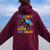 I'm Ready To Crush 3Rd Grade Ideas Women Oversized Hoodie Back Print Maroon