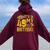 Its My 49Th Birthday Happy 1973 Birthday For Women Women Oversized Hoodie Back Print Maroon