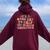 Its A Good Day To Help Tiny Humans Groovy Pediatric Slp Slpa Women Oversized Hoodie Back Print Maroon