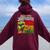 July 4Th Junenth 1865 Because My Ancestors Men Women Oversized Hoodie Back Print Maroon