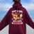 Just A Girl Who Loves Dogs Puppy Dog Lover Girls Toddlers Women Oversized Hoodie Back Print Maroon