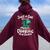 Just A Girl Who Loves Dragons And Books Reading Dragon Women Oversized Hoodie Back Print Maroon