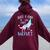 Just A Girl Who Loves Wolves Watercolor Cute Wolf Lover Women Oversized Hoodie Back Print Maroon