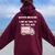 Master Mechanic I Owe My Soul Dad Mechanics Sarcastic Women Oversized Hoodie Back Print Maroon