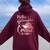 Mother Daughter Cruise 2024 Family Vacation Trip Matching Women Oversized Hoodie Back Print Maroon