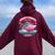Mother And Daughter Cruise 2024 Family Trip 2024 Women Oversized Hoodie Back Print Maroon