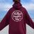 Mother Daughter Trip Apparently We Are Trouble When Together Women Oversized Hoodie Back Print Maroon