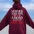 Mother And Son A Bond No One Can Break Son Women Oversized Hoodie Back Print Maroon