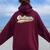 Outlaws Sports Name Vintage Retro For Boys Girls Women Oversized Hoodie Back Print Maroon