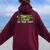 I Play In The Dirt Gardening Saying Crazy Plant Lady Women Oversized Hoodie Back Print Maroon