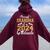 Proud Grandma Of A 2024 Graduate For Family Graduation Women Oversized Hoodie Back Print Maroon