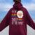 Rainbow Sheep Gay Sheep Of The Family Lgbtq Stuff Lesbian Women Oversized Hoodie Back Print Maroon