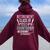 Retirement Primary Elementary Teacher 2024 Retiring Progress Women Oversized Hoodie Back Print Maroon