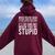 Sarcastic Saying Humor Sarcasm Sarcastic Women Oversized Hoodie Back Print Maroon