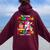 So Long 1St Grade Look Out 2Nd Grade Here I Come Unicorn Kid Women Oversized Hoodie Back Print Maroon