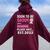 Soon To Be Daddy Est 2023 Baby Shower Girl Loading Family Women Oversized Hoodie Back Print Maroon