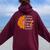 Sunflower In June We Wear Orange Gun Violence Awareness Day Women Oversized Hoodie Back Print Maroon