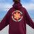Teacher For It's A Good Day To Have A Good Day Women Oversized Hoodie Back Print Maroon