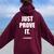 Teacher Just Prove It Text Evidence Women Oversized Hoodie Back Print Maroon