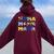 Toy Story Mama Boy Mom Mother's Day For Women Women Oversized Hoodie Back Print Maroon
