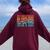 Try Your Hardest Do Your Best Teacher Te Day Women Oversized Hoodie Back Print Maroon