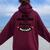 Never Underestimate The Bravery Of A Mother Cute Women Oversized Hoodie Back Print Maroon