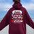 Never Underestimate A Science Teacher Who Survived 2020 Women Oversized Hoodie Back Print Maroon