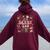 Vintage It's Derby 150 Yall 150Th Horse Racing Ky Derby Day Women Oversized Hoodie Back Print Maroon