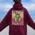 Vintage Never Underestimate An Old Woman Who Loves Pickles Women Oversized Hoodie Back Print Maroon