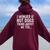 I Wonder If Hot Dogs Think About Me Too Food Lover Women Oversized Hoodie Back Print Maroon