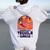 Bartender Mixing Tequila Sunrise Mexican Mexico Women Oversized Hoodie Back Print White