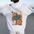 Easter Christian He Is Not Here He Has Risen Just As He Said Women Oversized Hoodie Back Print White