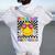 Field Day 2024 First Grade Fun Day Sunglasses Field Trip Women Oversized Hoodie Back Print White