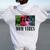Mom Nineties Mom Vibes For Wife Women Oversized Hoodie Back Print White