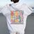 Groovy Last Day Of School 3Rd Grade Peace Out Third Grade Women Oversized Hoodie Back Print White