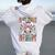Happy Easter Groovy Bunny Face Don't Worry Be Hoppy Women Women Oversized Hoodie Back Print White