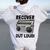 Recover Out Loud Vintage Style Tape Recorder Women Oversized Hoodie Back Print White