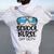 School Nurse Off Duty Sunglasses Beach Summer Women Oversized Hoodie Back Print White