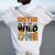 Sister Of The Birthday Wild One Safari Boy Family Matching Women Oversized Hoodie Back Print White