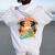Summer Vacation Life Is Better At The Beach Kid Women Oversized Hoodie Back Print White