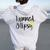 Tanned And Tipsy Summer Party Saying Humor Women Oversized Hoodie Back Print White