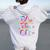 Taylor Girl First Name Personalized Groovy Women Oversized Hoodie Back Print White