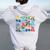Toy Story Mama Boy Mom Mother's Day For Womens Women Oversized Hoodie Back Print White