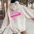 Billie First Name Girl Vintage 70S Style Personalized Retro Women Oversized Hoodie Back Print Sand