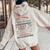 Christian Jeremiah 29 11 Hope Faith Future Bible Verse Quote Women Oversized Hoodie Back Print Sand