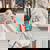 In My Christmas Era Cute Groovy Christmas Holiday Xmas Women Oversized Hoodie Back Print Sand