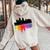 Cincinnati Ohio Lgbtq Gay Pride Rainbow For Women Women Oversized Hoodie Back Print Sand