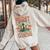 Easter Jesus Christian Friday Is Good Cause Sunday Is Coming Women Oversized Hoodie Back Print Sand