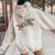 Derby Man Talk Derby To Me Horse Racing Women Oversized Hoodie Back Print Sand